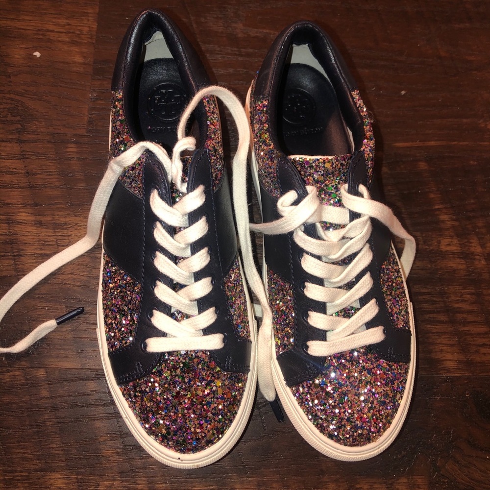 GLITTER SNEAKERS TORY BURCH
